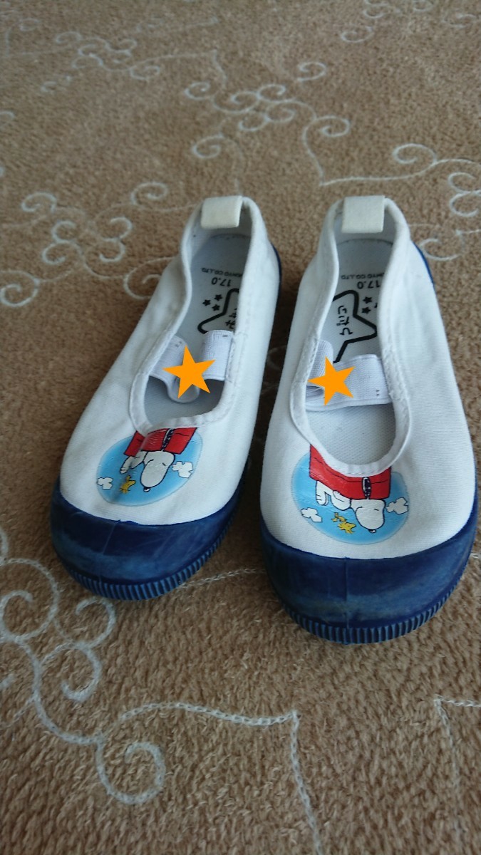Paypayフリマ スヌーピー 上履き シューズ 17cm Paypayフリマ スヌーピー 上履き シューズ 17cm