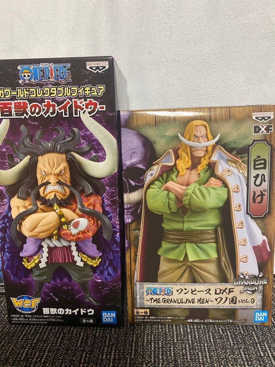 ワンピース ワールドコレクタブルフィギュア ワーコレ 白ひげ おでん ジャンプ応募者全員サービス まとめ売り