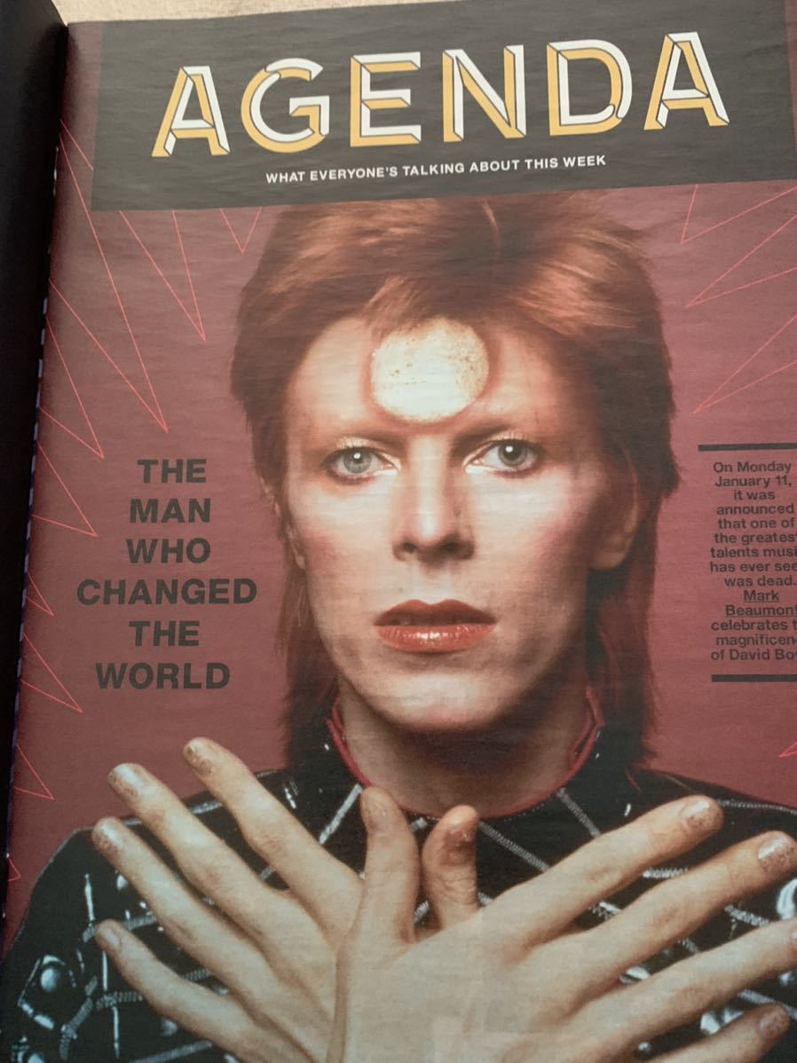 David Bowie/ Memorial Special issued NME New Music Express
