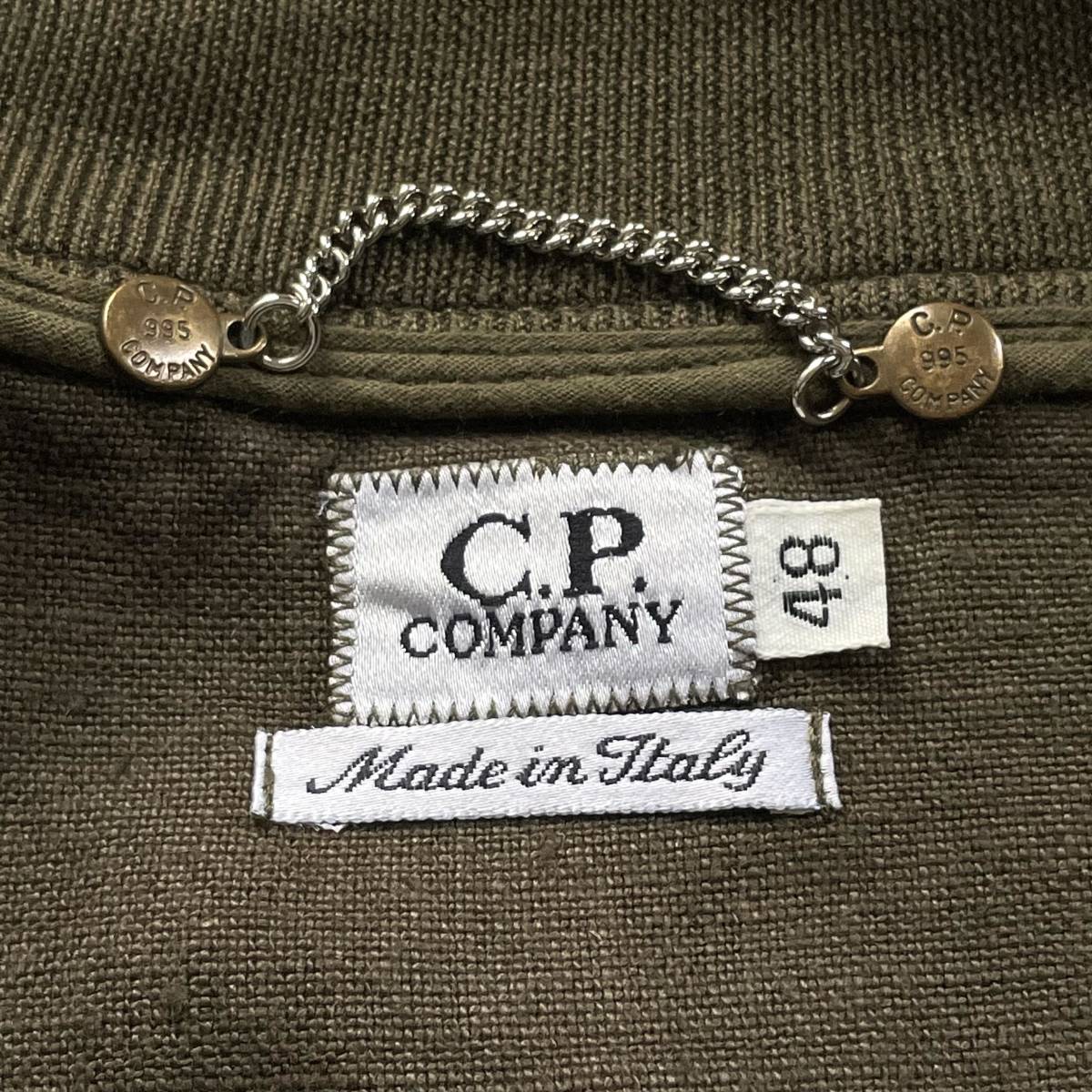 VintageC.P.COMPANY リネンブルゾン  CPカンパニー Romeo Gigli