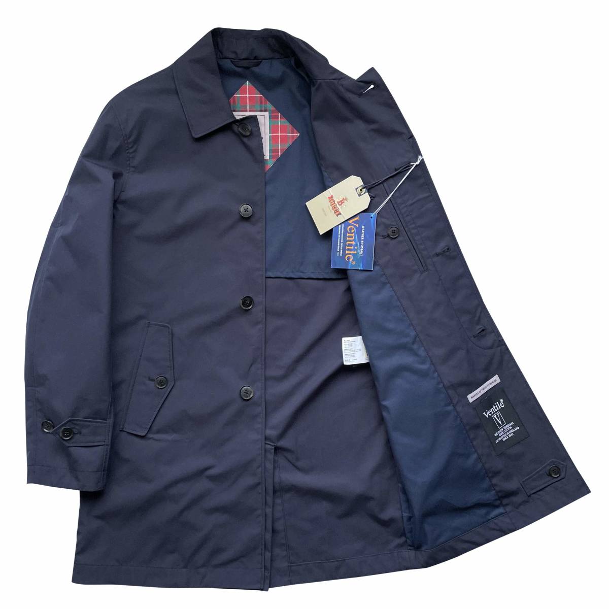 【新品】BARACUTA ステンカラーコート Ventile バラクータ G10 ベンタイル MADE IN ITALY 38