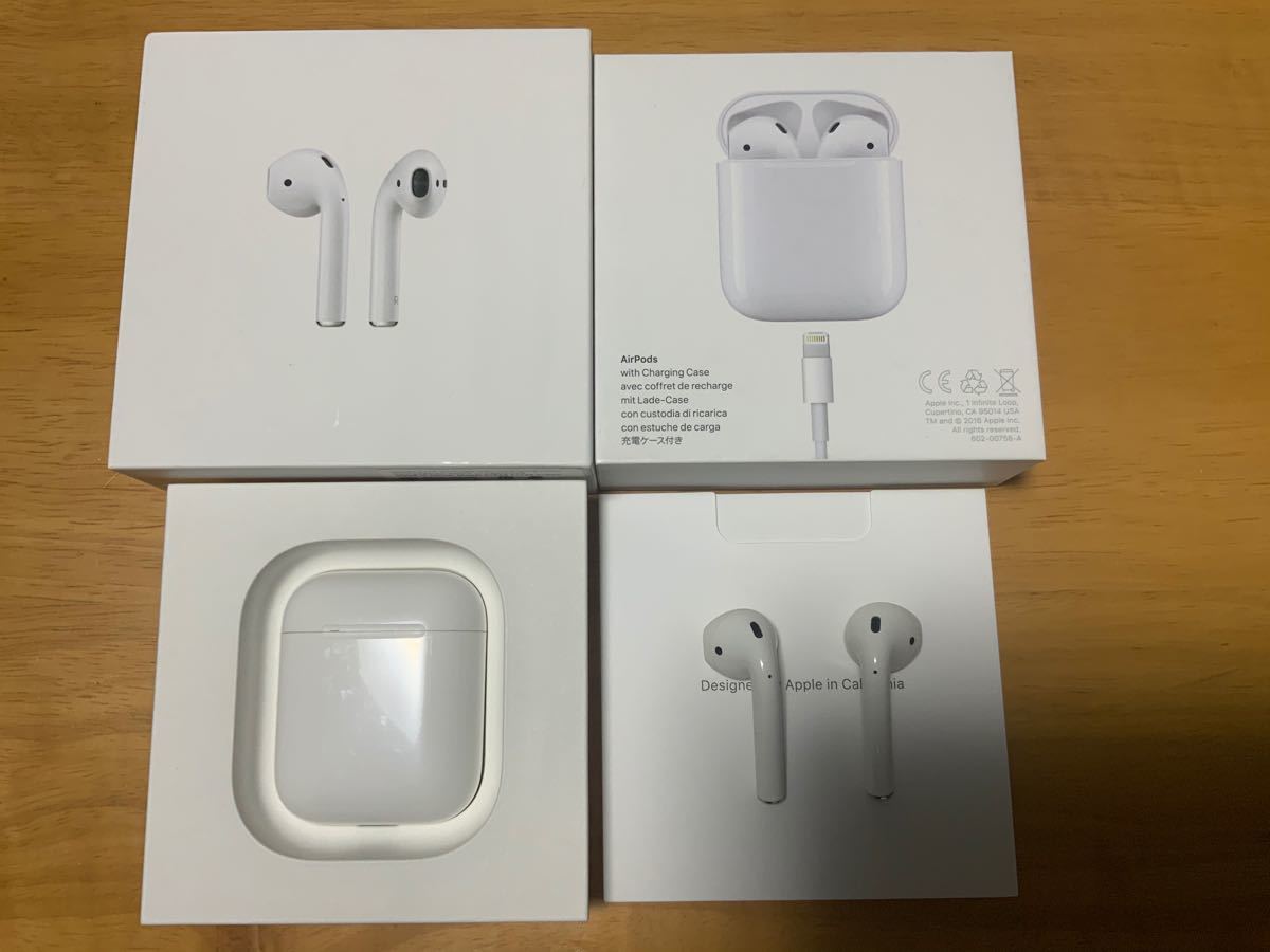 アップル AirPods 初代 両耳(右耳&左耳)と充電ケース Apple純正 アップル AirPods 初代 両耳(右耳&左耳)と充電ケース Apple純正