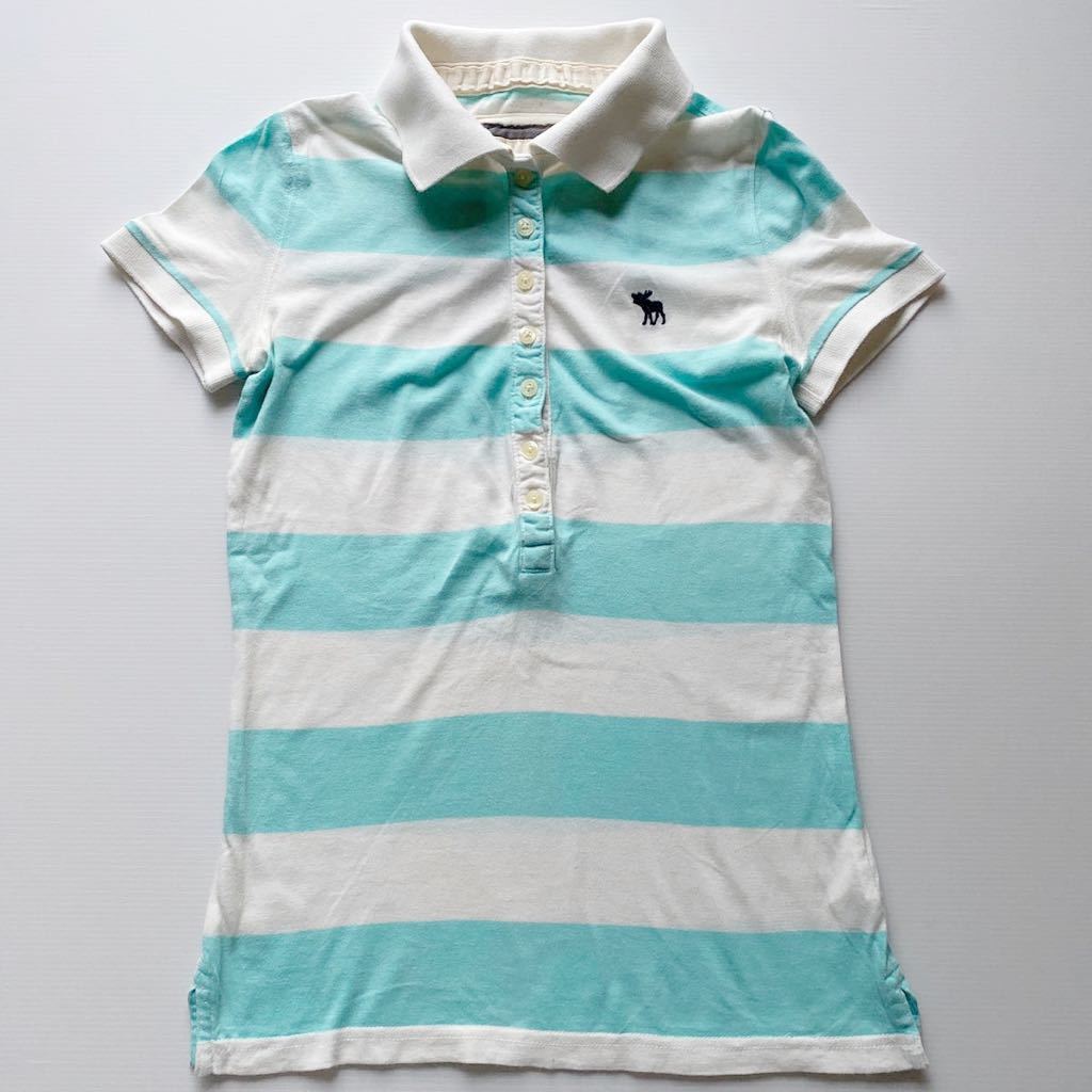 Paypayフリマ アバクロ Abercrombie Fitch レディースxs ポロシャツ ストレッチ 太ボーダーが可愛い 中古何となく汚れ有 ロスにて購入本物 スクール風 Paypayフリマ アバクロ Abercrombie Fitch レディースxs ポロシャツ ストレッチ 太ボーダーが可愛い 中古何となく汚れ有 ロスにて購入本物 スクール風