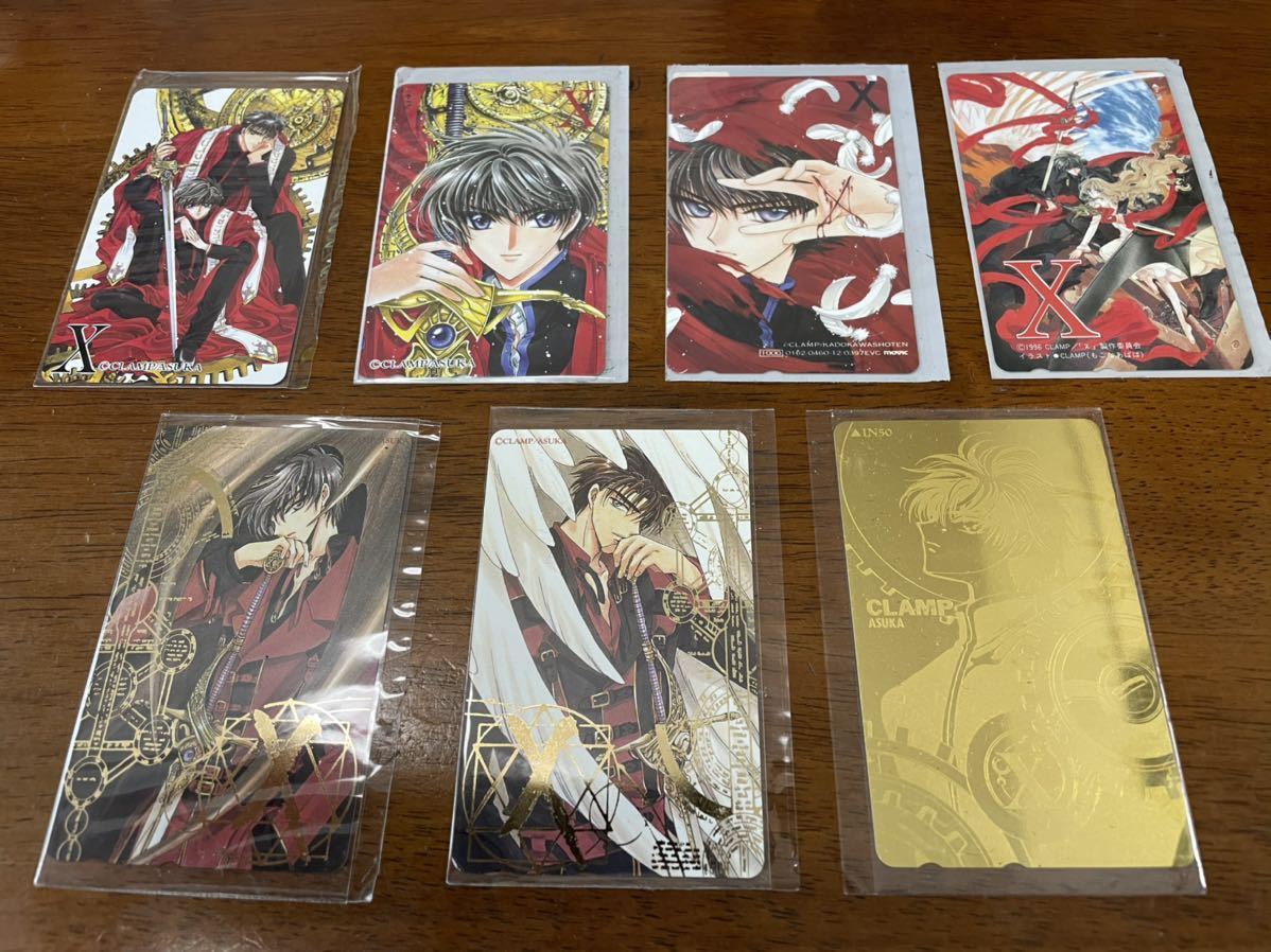 X Clamp 限定テレホンカードセット非売品神威封真クランプエックス日本代购 买对网 X Clamp 限定テレホンカードセット非売品神威封真クランプエックス日本代购 买对网