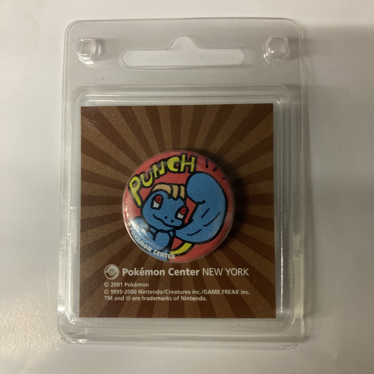Tanakasan Shop ポケモン 海外 ニューヨーク ポケモンセンター 缶バッジ ワンリキー 未開封 Tanakasan Shop ポケモン 海外 ニューヨーク ポケモンセンター 缶バッジ ワンリキー 未開封