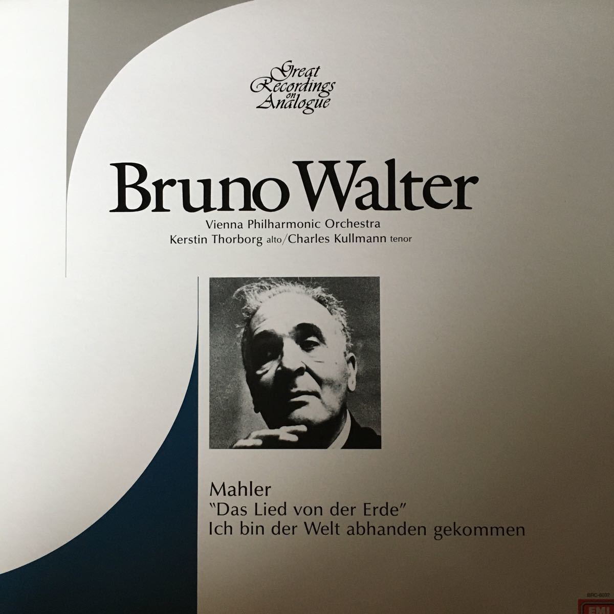 【LPレコード】 BrunoWalter マーラー 交響曲「大地の歌」