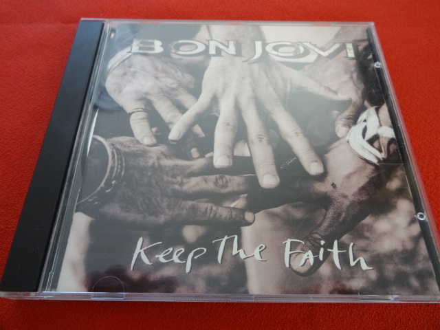 ■ボン ジョヴィ Bon 贅沢 注目 Jovi Keep the ■ CD Faith 非レンタルUP盤 海外盤