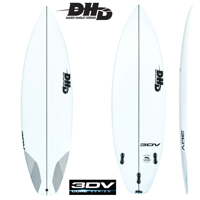 【JPN正規品】 DHD ダレン ハンドレー サーフボード 3DV モデル 5'8×18 7/8×2 5/16 26.5L / DHD Surfboards 3DV Model dhd-3dv-58_画像3