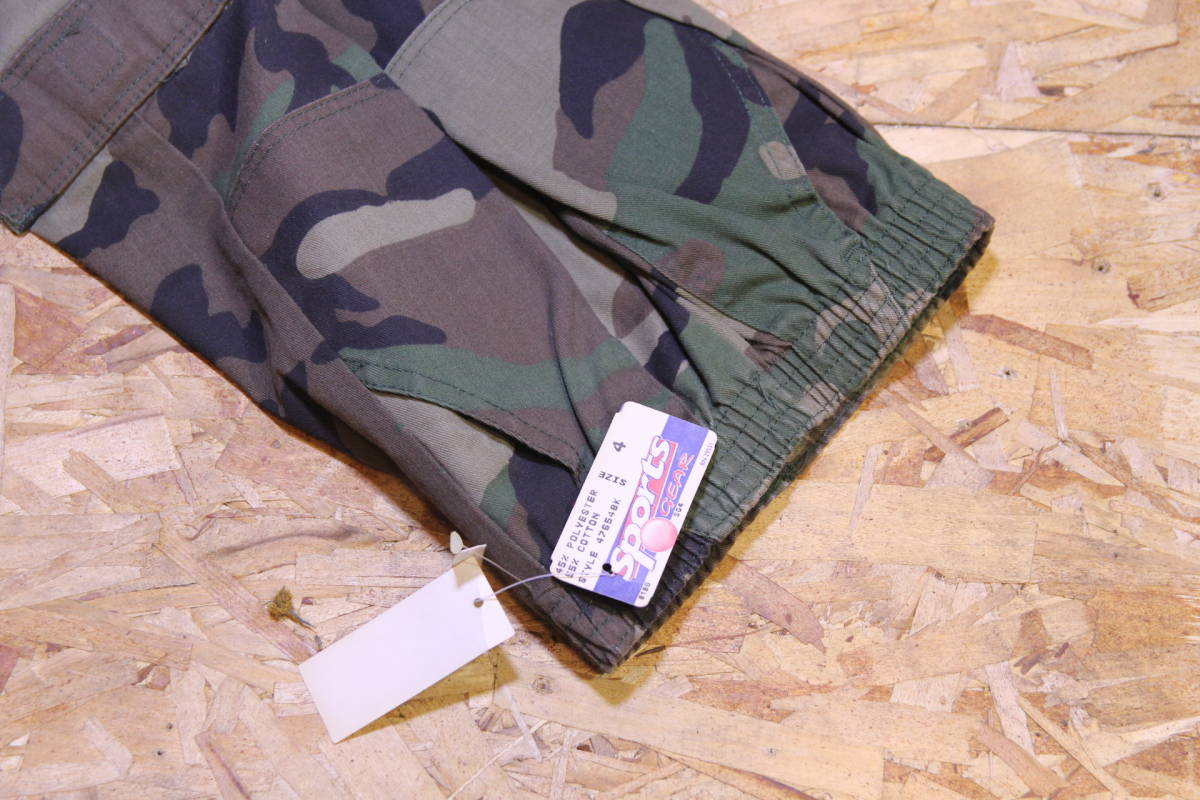 こども服　パンツ　KIDSミリタリーカーゴパンツ SPORTS GEAR CAMO 6　即決　送料無料　新品未使用　ヴィンテージ(ビンテージ,Vintage)