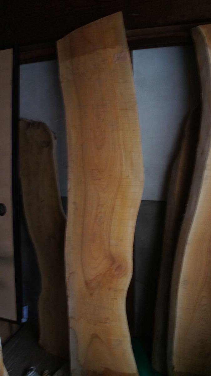 一品物 特大 一枚板 欅 槻 岐阜高山木材 材木 木製 リバーテーブル用OK 26