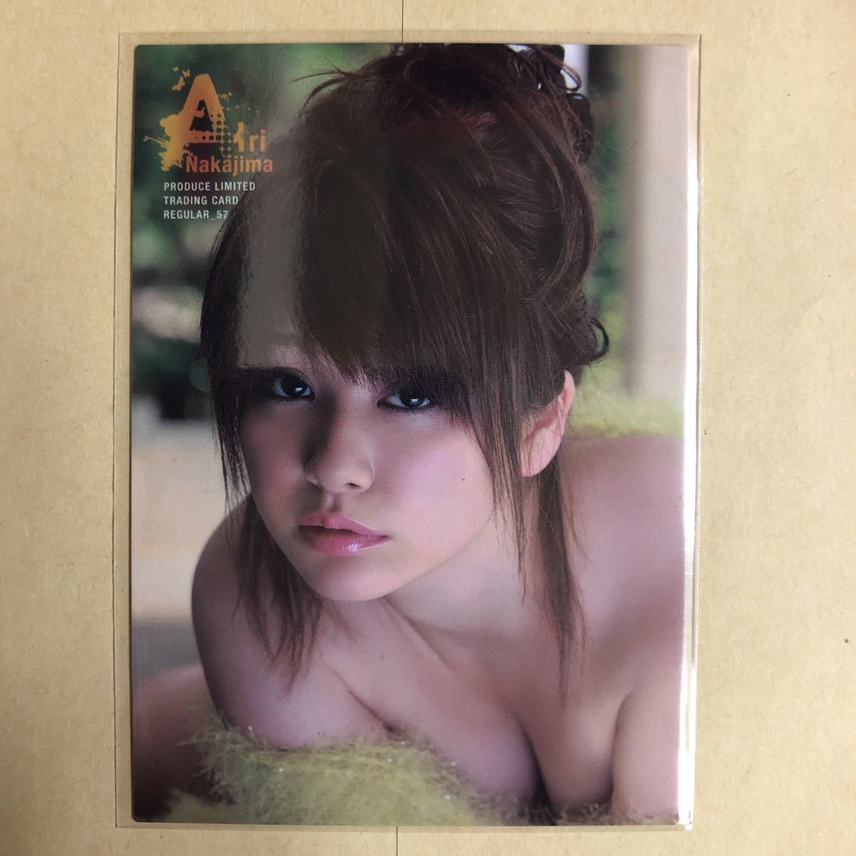 中島愛里 10 トレカ アイドル グラビア カード 下着 Rg57 中島愛里 10 トレカ アイドル グラビア カード 下着 Rg57