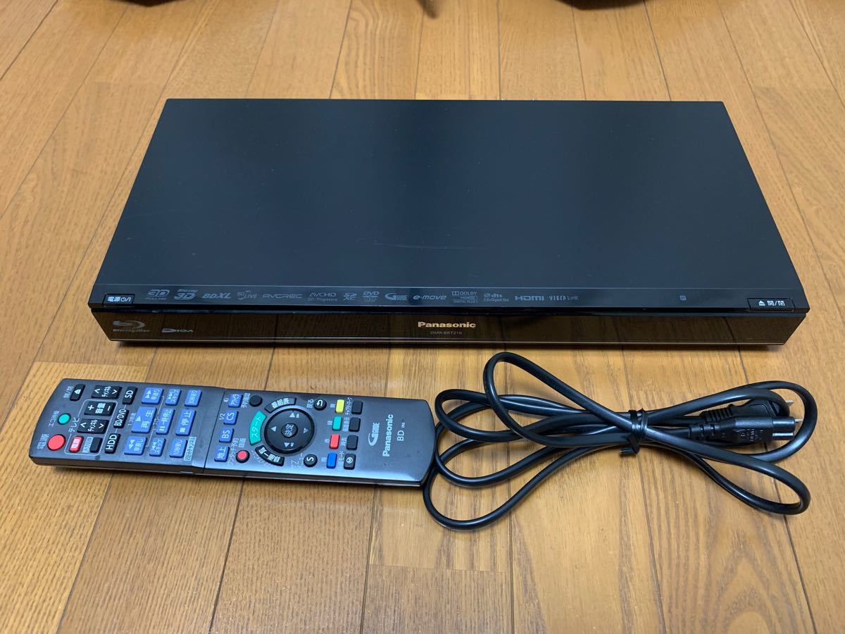 Panasonic ブルーレイレコーダー DMR-BRT210