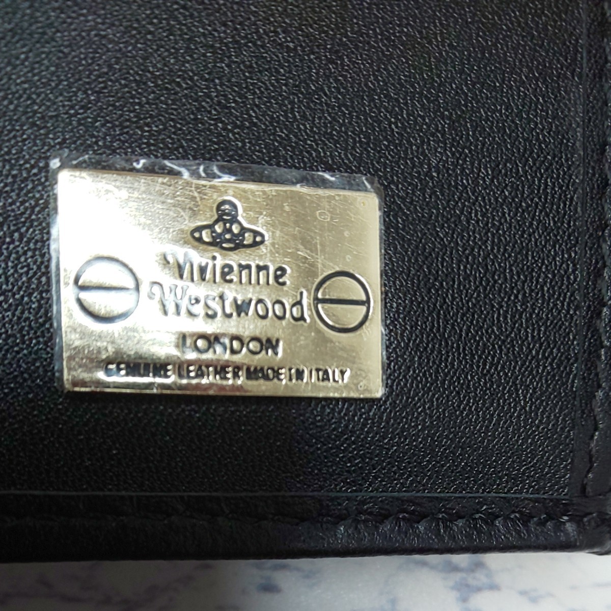 ヴィヴィアン ウエストウッド Vivienne Westwood  3つ折り財布 ブラック パスケース コンパクト財布 新品未使用