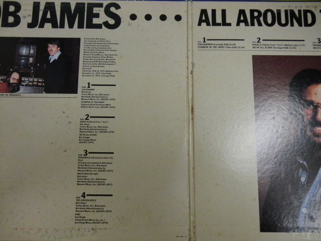 Bob James - All Around The Town 見開きジャケット仕様 2LP 名盤 JAZZ FUSION _画像3