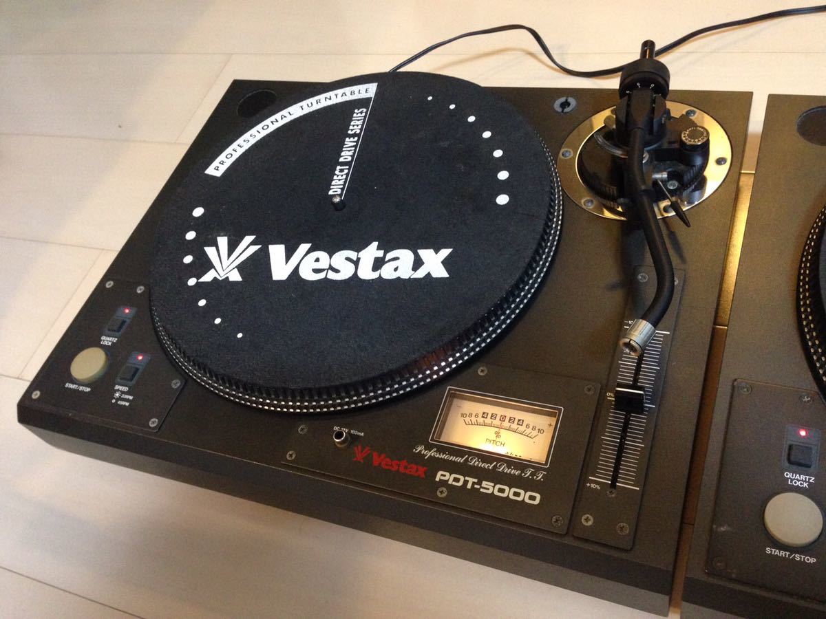 新着商品 Vestax PDT-5000 ベスタクス ターンテーブル asakusa.sub.jp