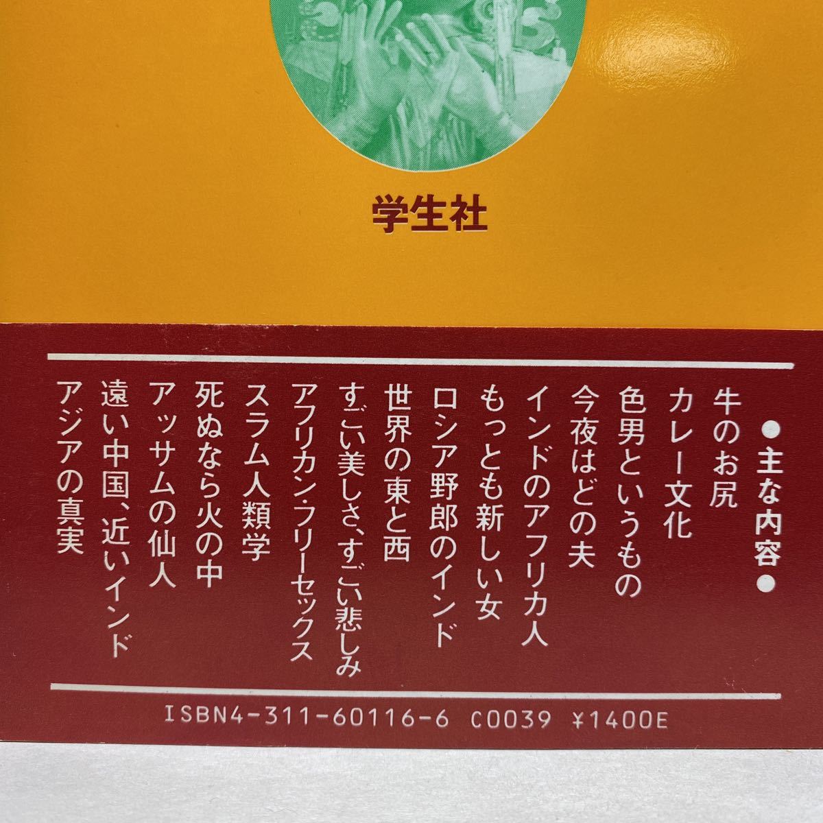 ア5/インドから考えるアジア 大泉博子 学生社 昭和63年 初版 単行本 送料180円（ゆうメール）_画像7