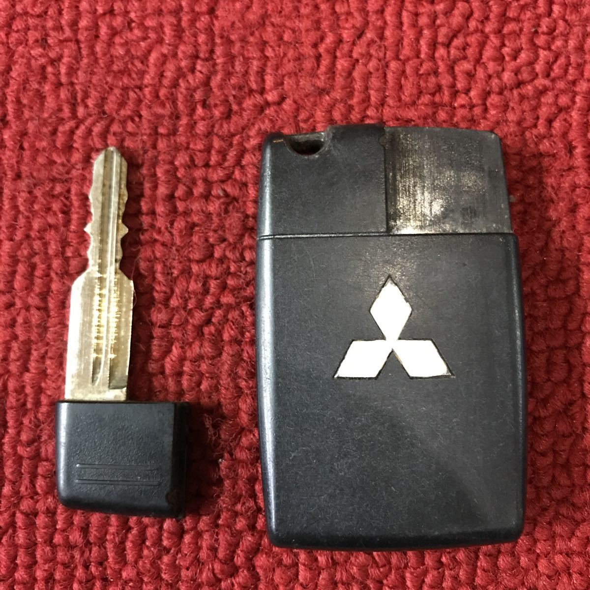  Mitsubishi оригинальный дистанционный ключ "умный" ключ 3 кнопка работа проверка завершено NN755