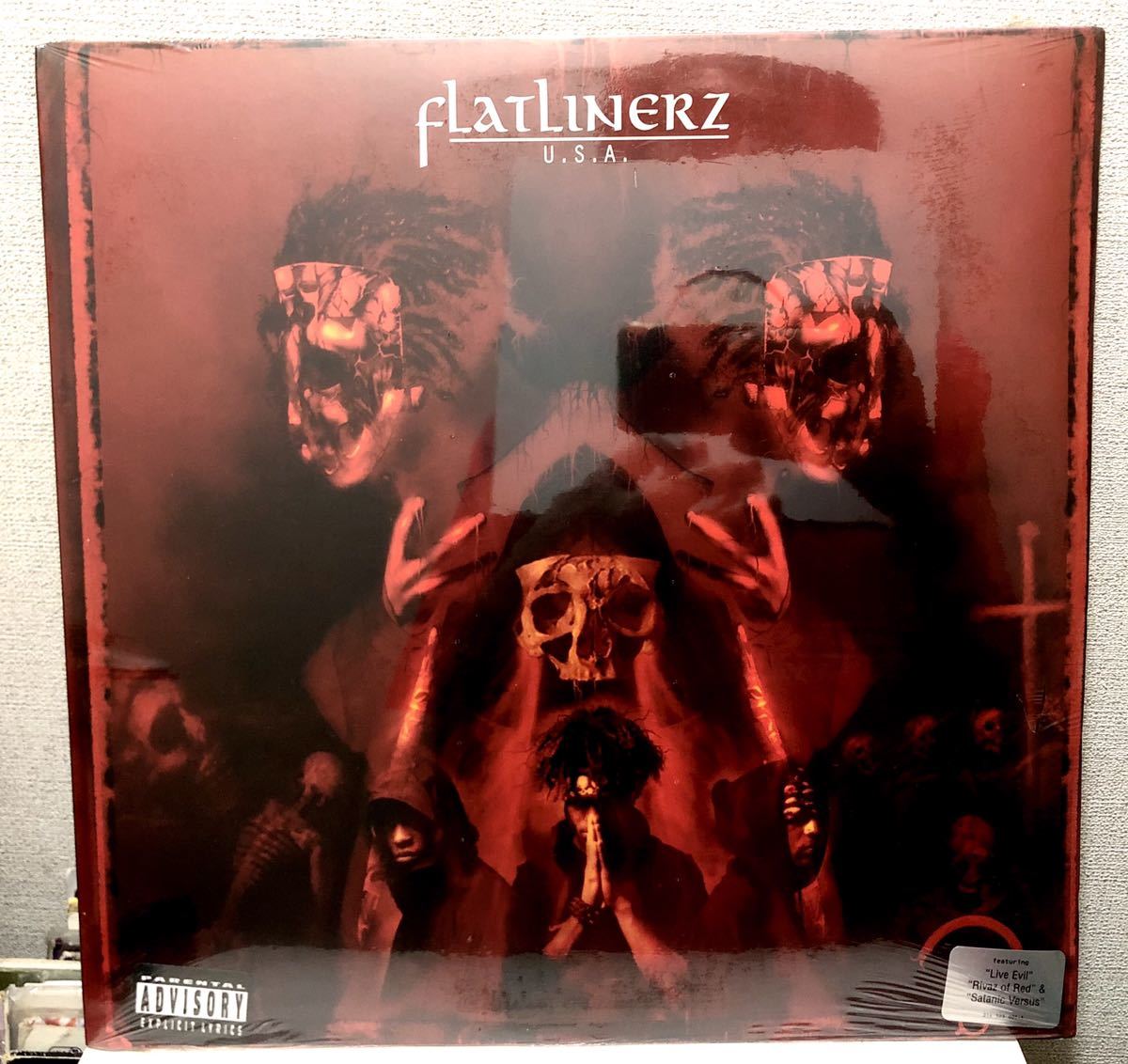 激レア 新品 シールド 未開封 ホラコア 1994 Flatlinerz / USA Original US LP Def Jam Russell Simmons Rockwilder DR Period MOP 絶版