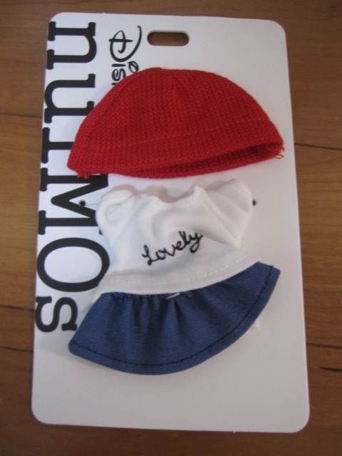  complete sale goods * new goods * unused #...-.nuiMOs Logo T-shirt set costume # Disney store hat skirt 