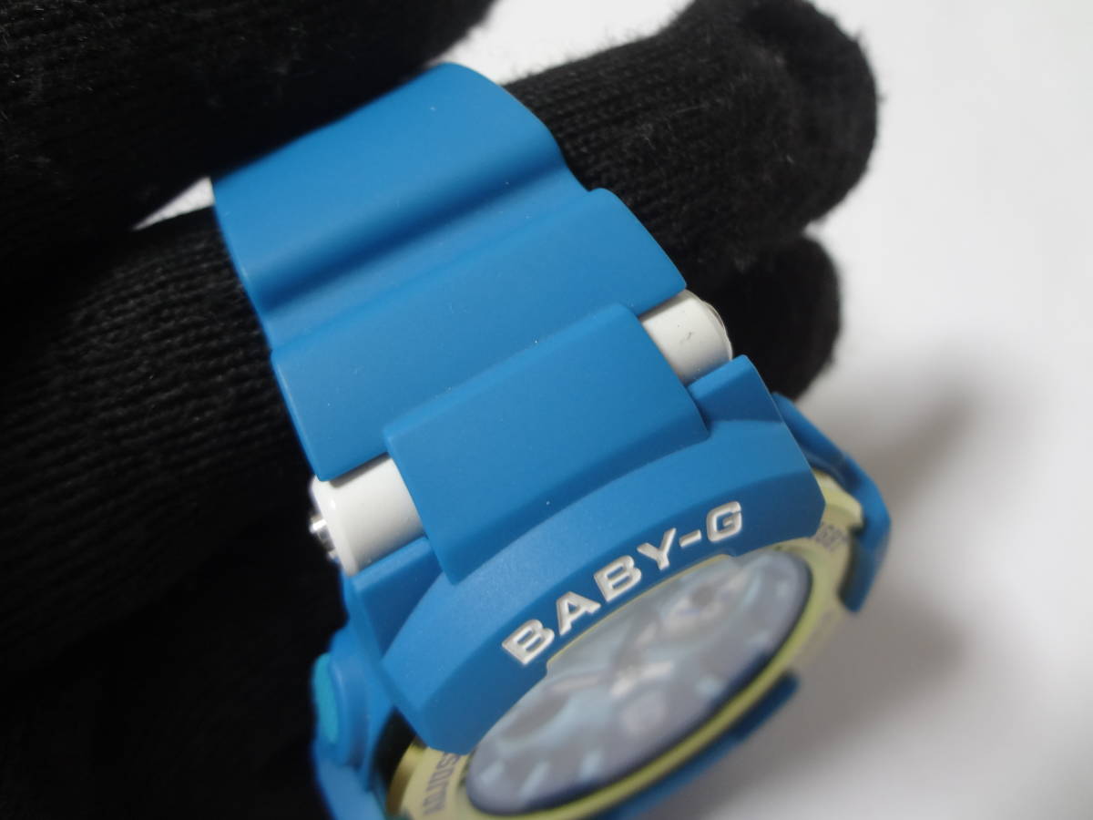 CASIO カシオ ベビージー Baby-G デュアルダイヤルワールドタイム ブルー BGA-210-2BJF 展示未使用品_画像6