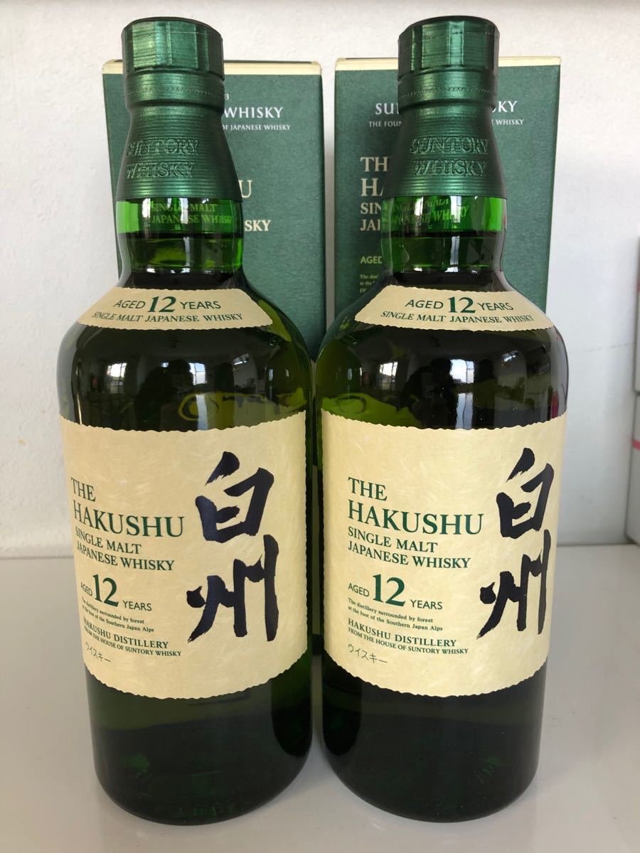 2本セット！！白州12年 シングルモルトウイスキー 700ml