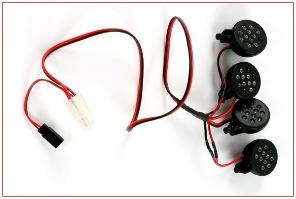 即決 ! 値下げ！【 HPI BAJA LED 】 RamTech Plug and Play Front LED Kit for HPI Baja 5T バハ / ライト フォグ / 管理A1