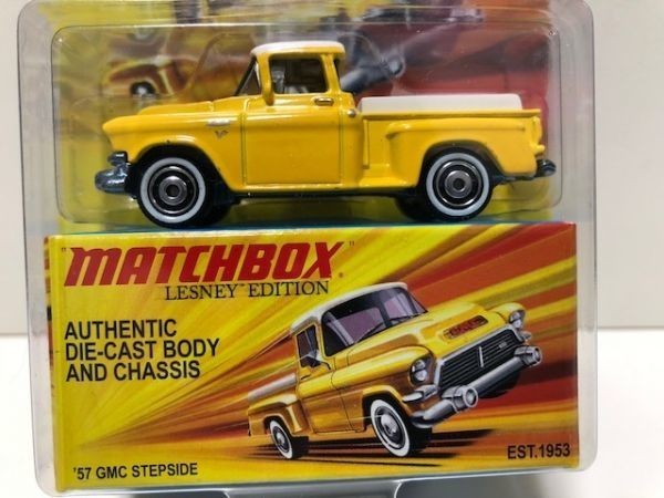 レア【 LESNEY EDITION 】57 GMC STEPSIDE ステップサイド / MATCHBOX マッチボックス 管理C5-6_画像2