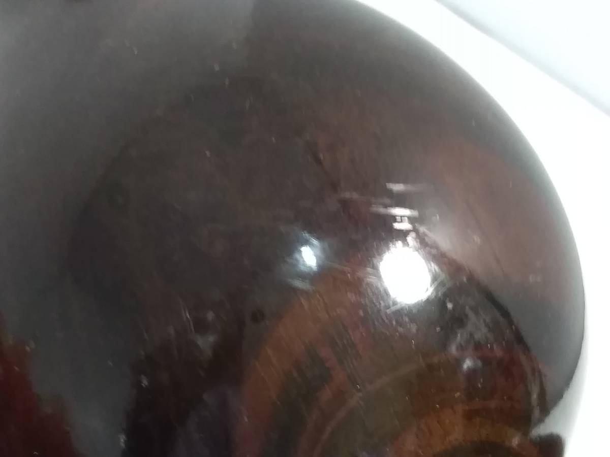  ひょうたん 瓢箪 陶器 栓 紐付き 置物 壺　高さ約29cm 重さ約1.8kg_画像8