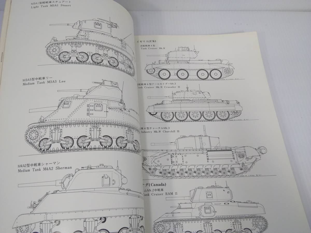 第二次大戦世界の戦車 航空ファン別冊 1978年度 文林堂　_画像7