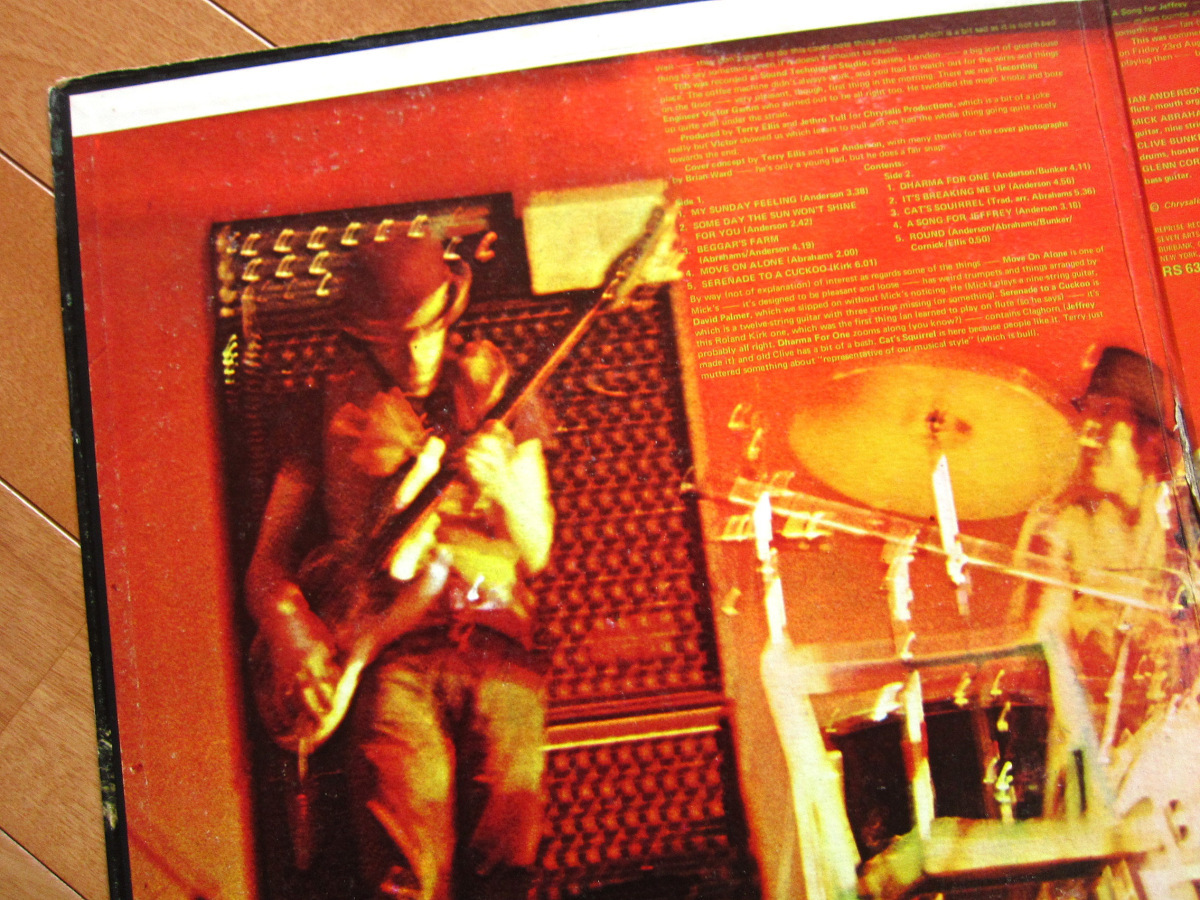 JETHRO TULL●THIS WAS Reprise Records RS 6336●210401t2-rcd-12-rkレコード米盤US盤70年オリジナルジュスロタルロックLP_画像7