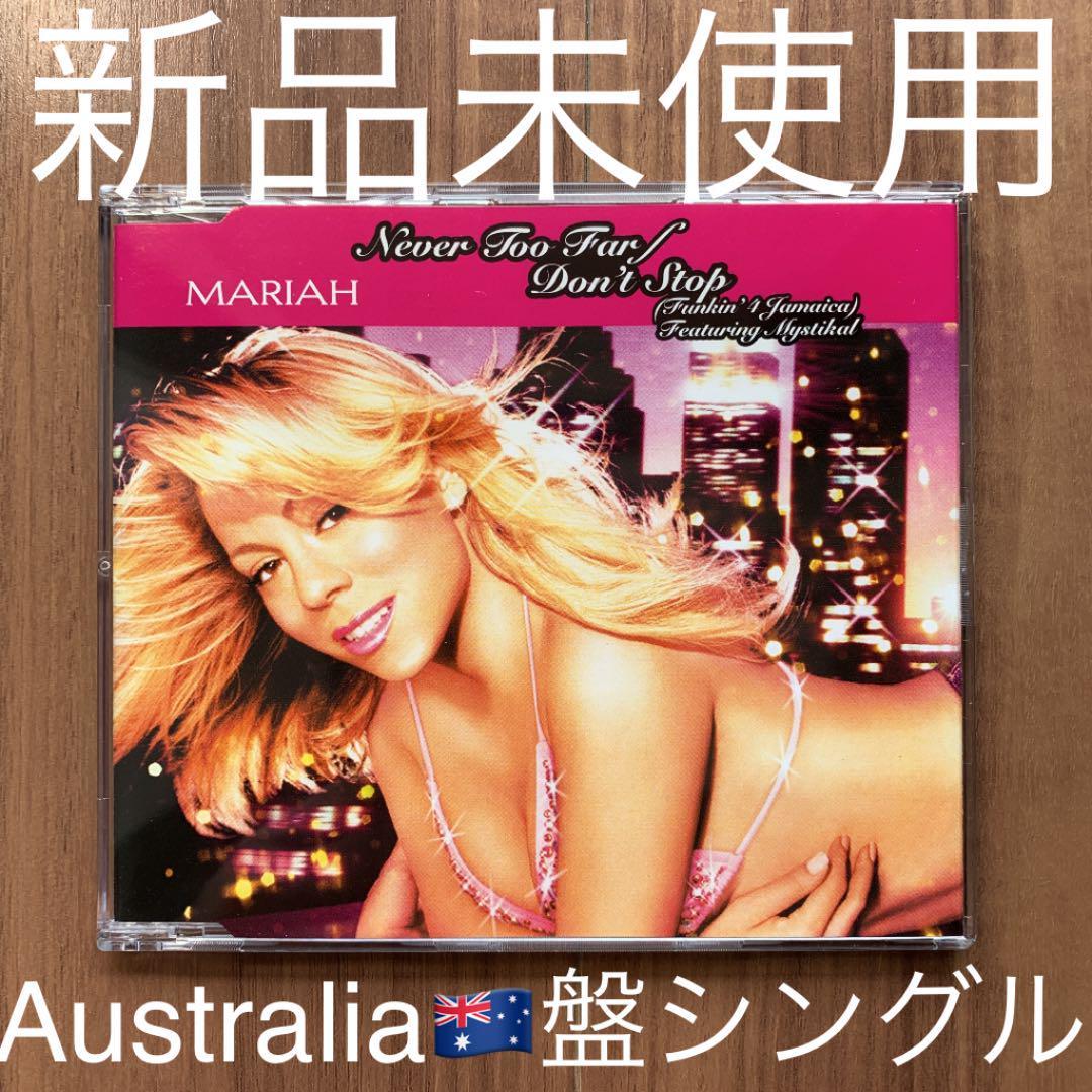 Mariah Carey マライア・キャリー Never Too Far / Don't Stop AU盤 オーストラリア盤シングル 新品未使用