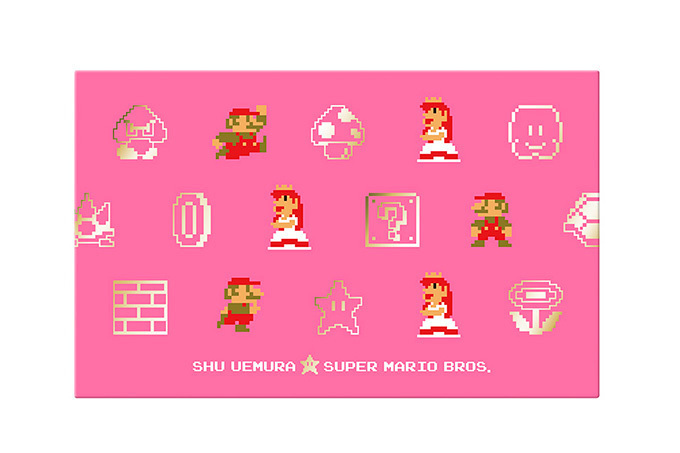  Shu Uemura × Super Mario Brothers! ограничение pi-chi*s I & щеки Palette ( содержание есть )