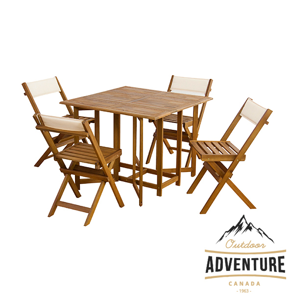 * article limit * natural tree natural wood wooden folding table 5 point garden table camp table outdoor table chair wood deck 