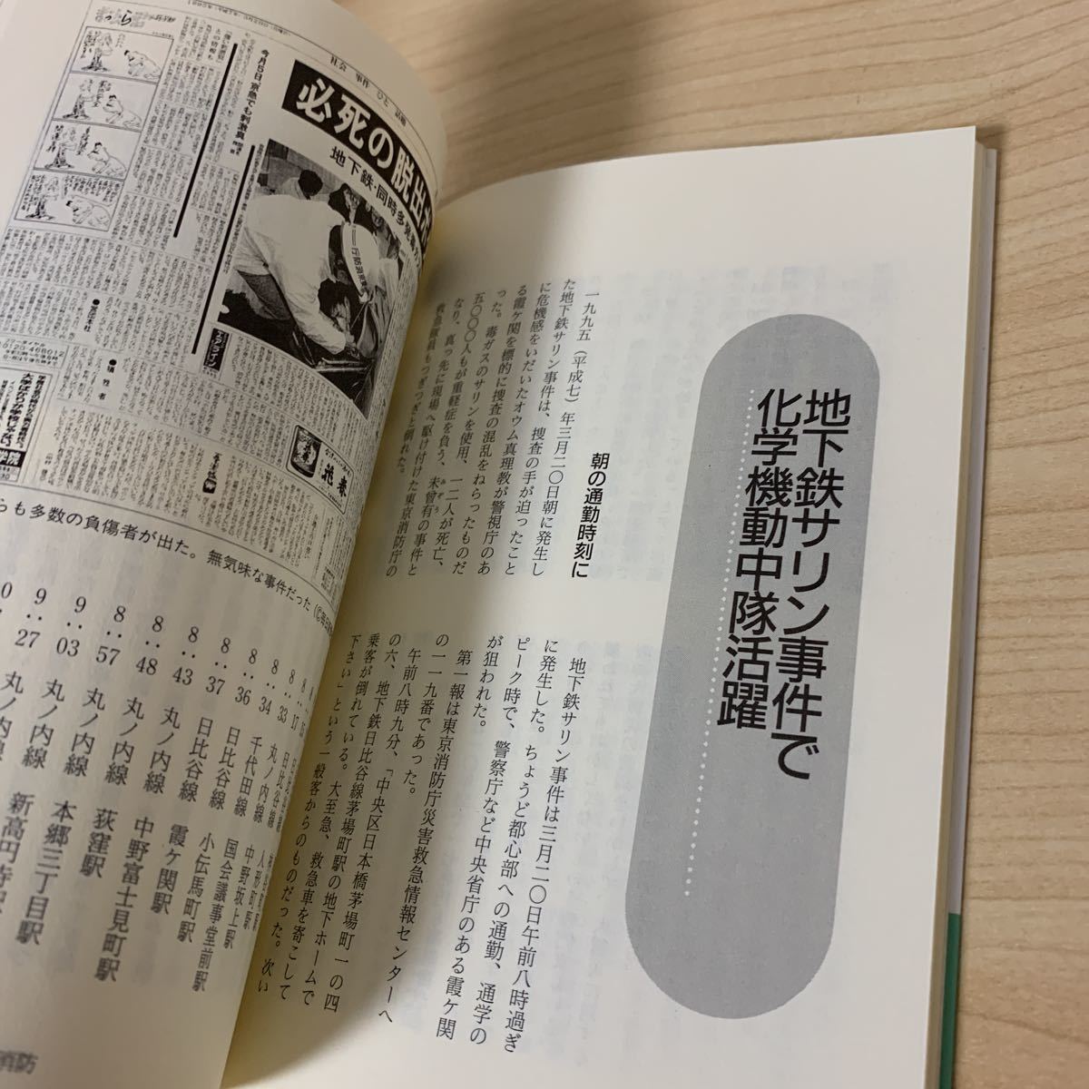 1997年刊　消防官になるには　阪神大震災　地下鉄サリン事件などの記述あり。_画像6