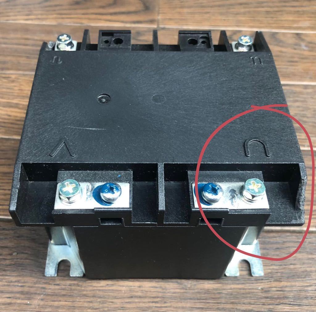 ジャック品　MITSUBISHI PE-15 VOLTAGE TRANSFORMER_画像5