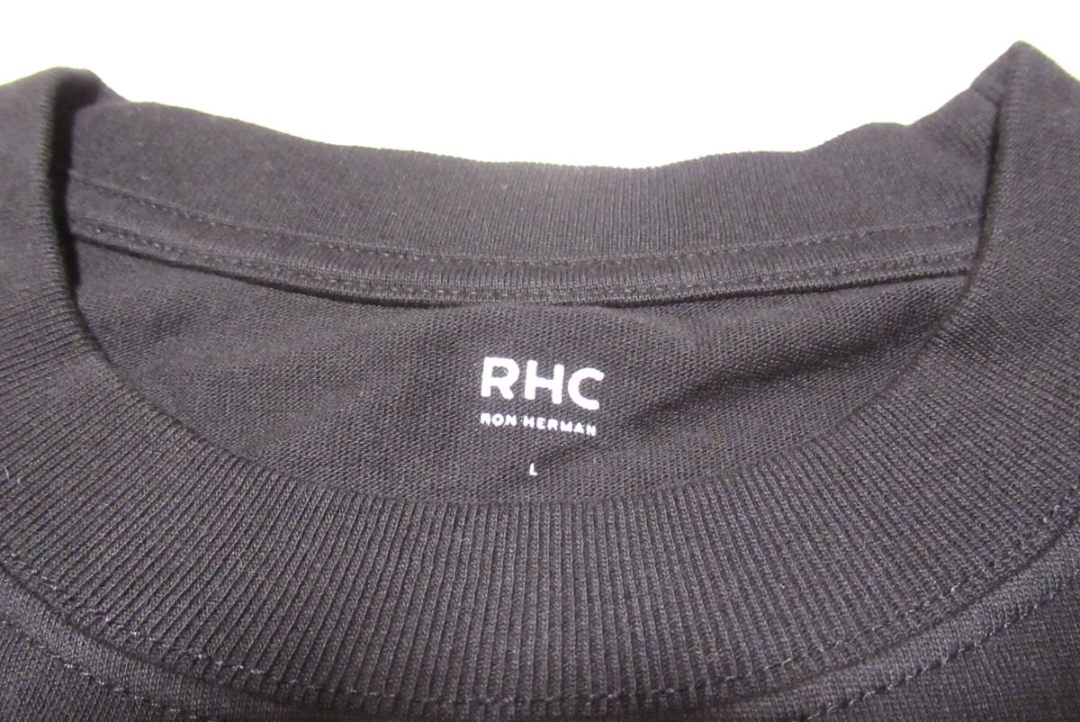 新品★RHC Ron Herman オリジナル ロングＴシャツ ブラック L ロンハーマン_画像2