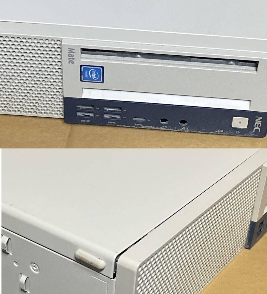 【中古難有/加工済】コンパクトタイプ 自作PC用 ケース 300W TFX電源付（NEC・Mateケース由来） / フロントポート・スイッチ部品無し _画像2