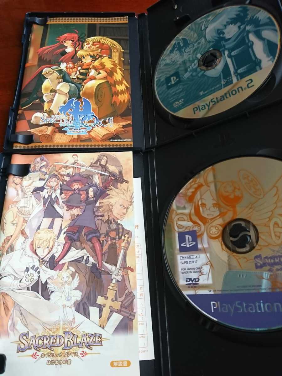 スペクトラルフォース セイクリッドブレイズ 巨人の星 メモリーズオフ＃5初回限定版 ps2 プレステ2 プレイステーション2