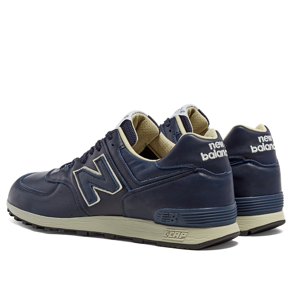 フルグレイン オールレザー New Balance M576CNN NAVY UK製 US9 27cm 新品未使用 イギリス英国製 ネイビー NB スニーカー Made In Englandの画像5