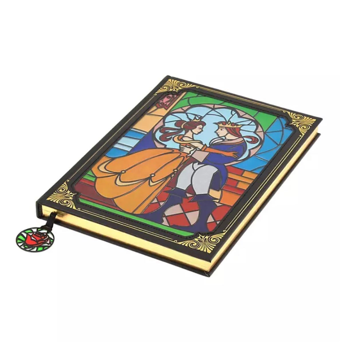 ディズニー 美女と野獣 ノートブック Stained Glass Window ディズニー 美女と野獣 ノートブック Stained Glass Window