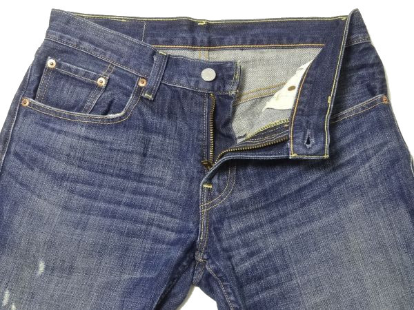 ★リーバイス★502ダメージ加工デニムパンツW29/LEVI'SメンズジーンズジーパンGパンユーズド加工ヴィンテージビンテージ風_画像3