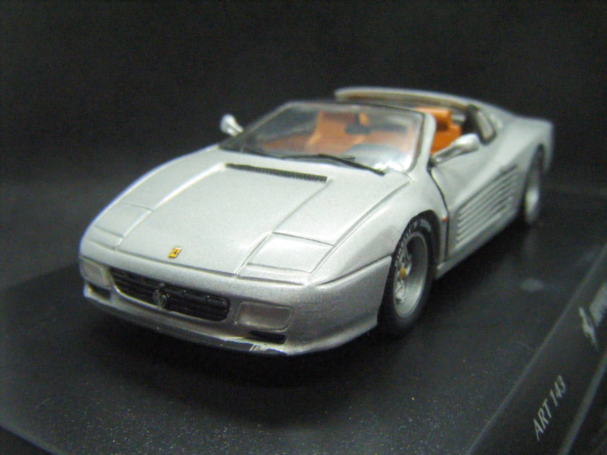  Ferrari 512TR Spider ( серебряный )1/43 Detail Cars новый товар 