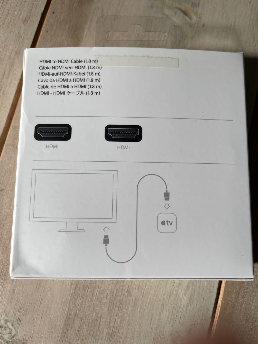 Apple アップル 純正品　apple HDMIケーブル　アップル　HDMI to HDMI cabel