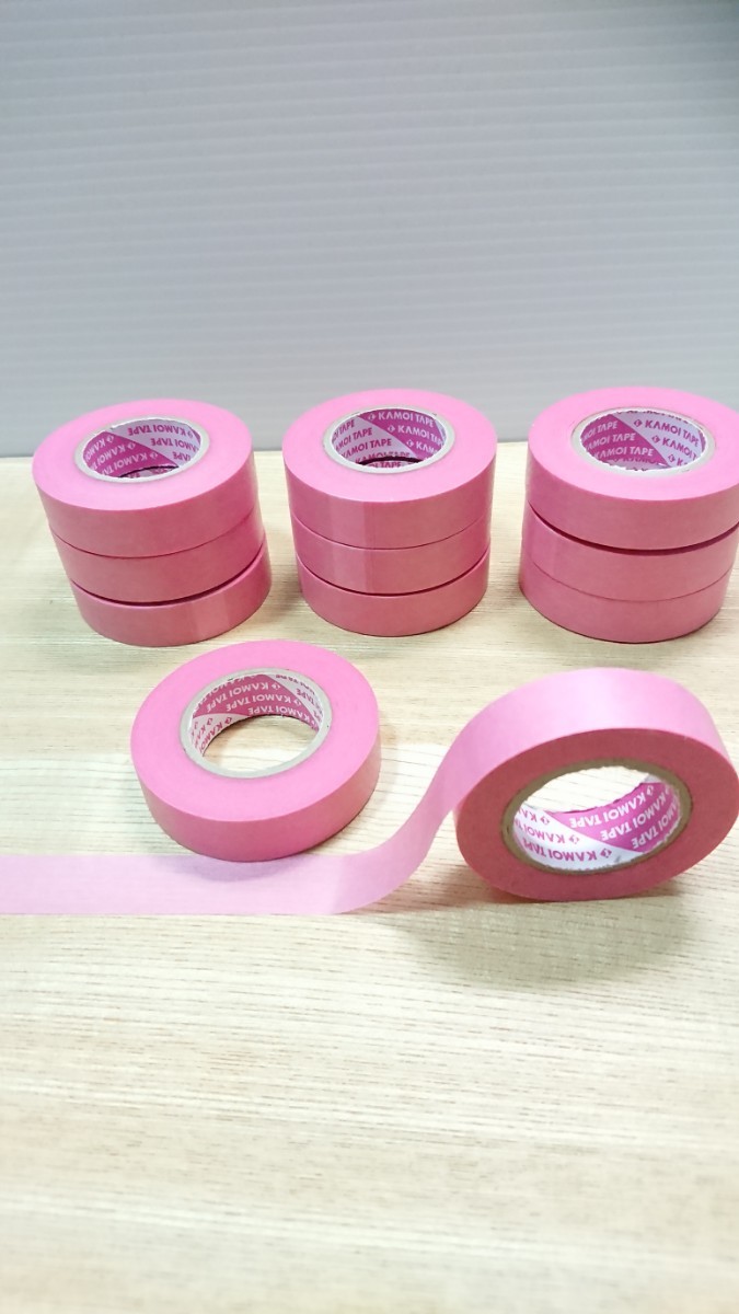 Paypayフリマ 新品 マスキングテープ ピンク無地 かも井加工紙 まとめ売り 養生テープ Paypayフリマ 新品 マスキングテープ ピンク無地 かも井加工紙 まとめ売り 養生テープ