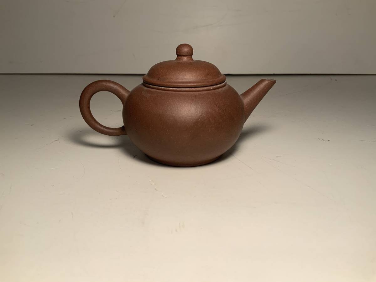 中国宜興　時代物　朱泥　急須　煎茶道具　紫砂 煎茶道具_画像3