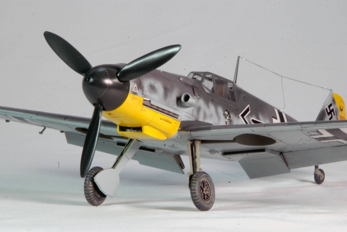 【atsudra工房完成品】1/32 Bf109F-6U ガーランドスペシャル MG131 13mm機銃装備機_画像3