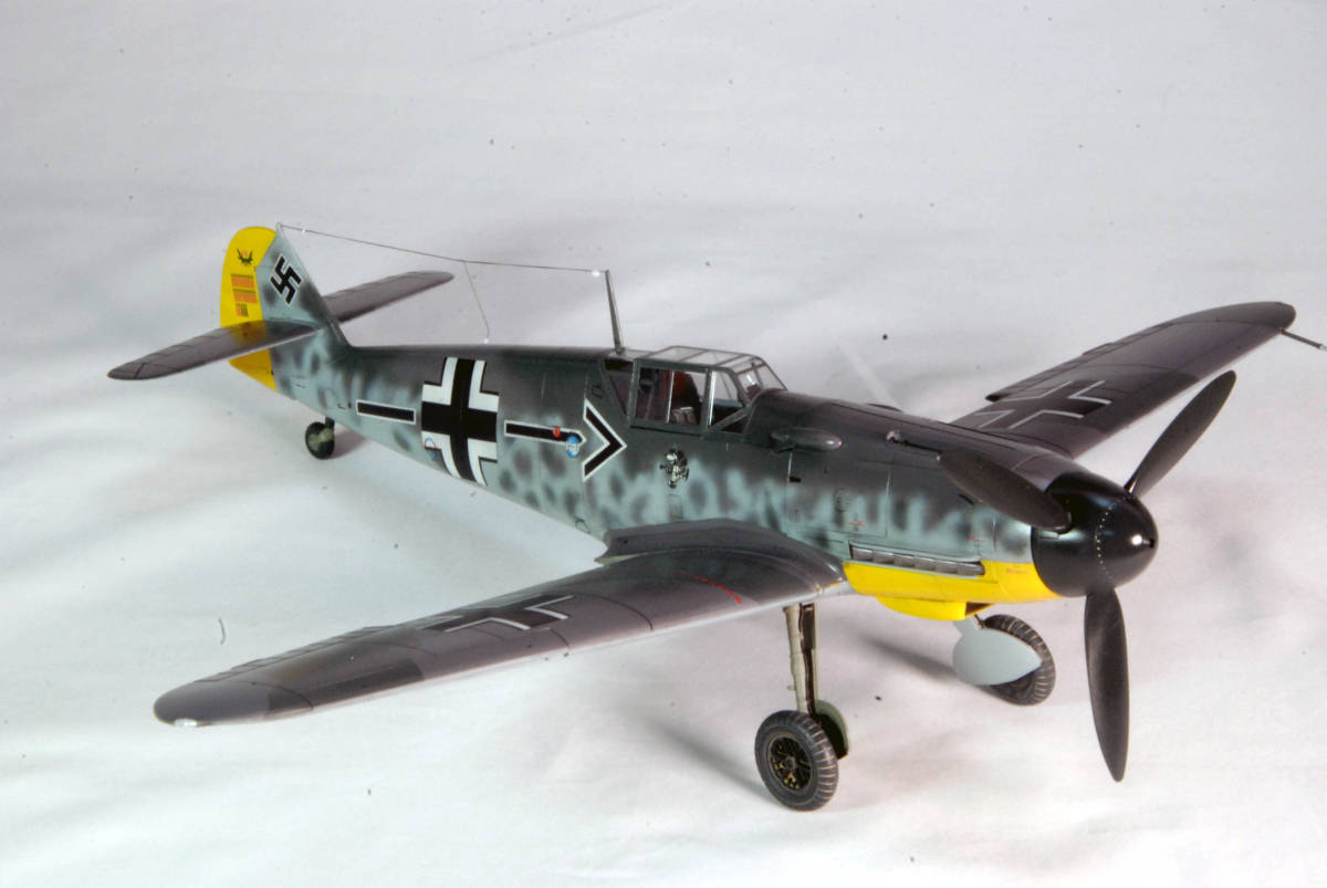 【atsudra工房完成品】1/32 Bf109F-6U ガーランドスペシャル MG131 13mm機銃装備機_画像5