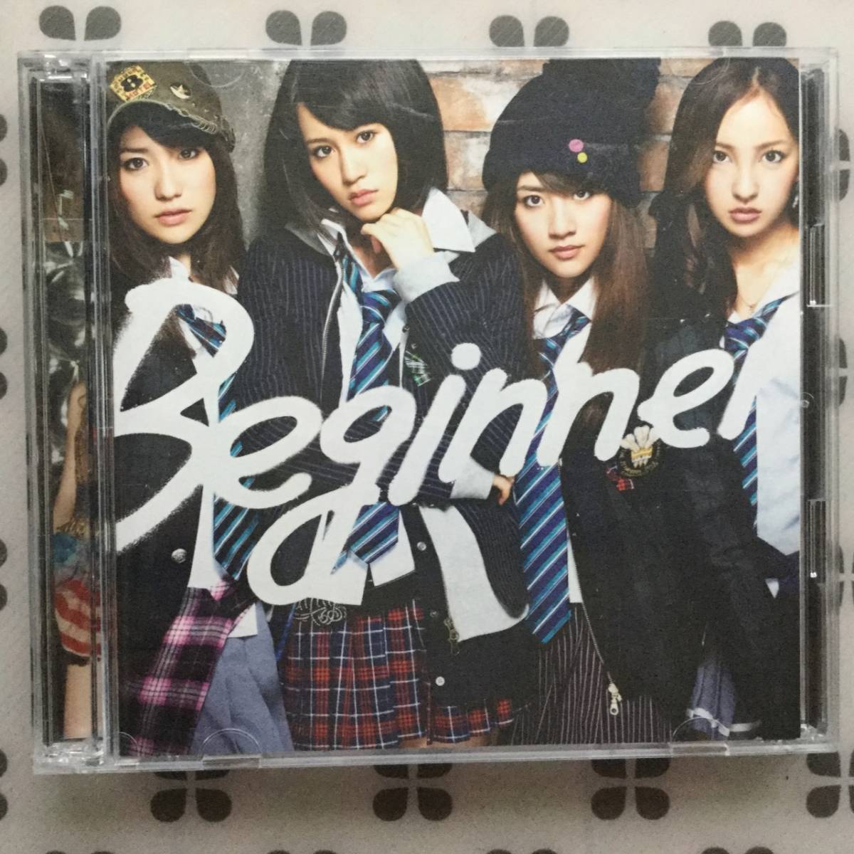 CD AKB48「Beginner」(Type-A) (DVD付)生写真、広告付き_画像1