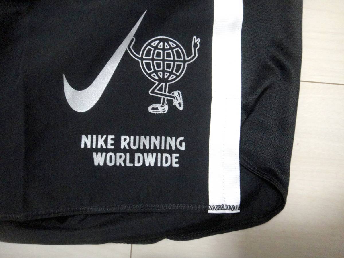 ★新品　ナイキ　NIKE　ランニングショーツ　★DRY-FIT使用　★サポーター付　★反射素材_画像2