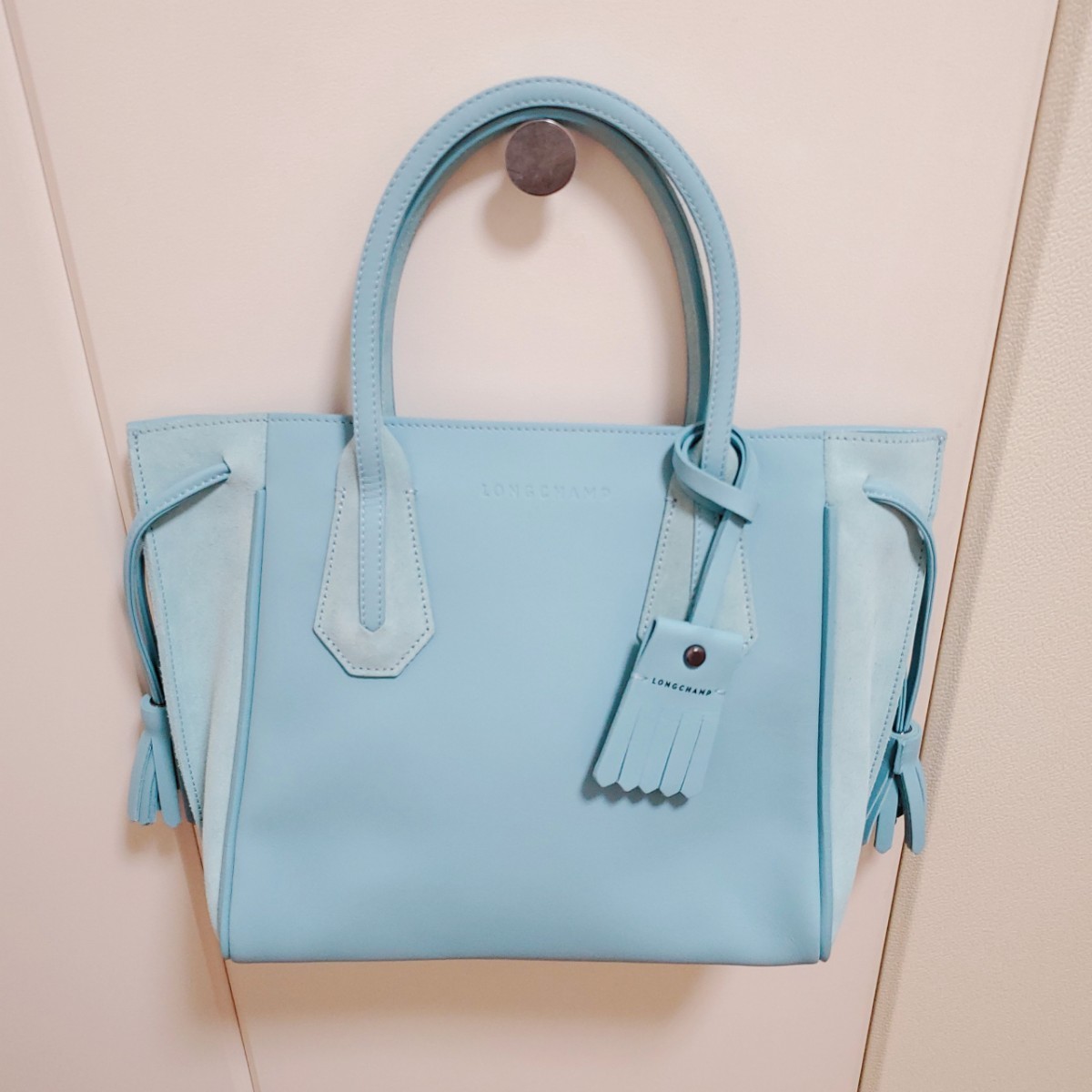ポイント10倍】 美品 ペネロペ ロンシャン トートバッグ LONGCHAMP